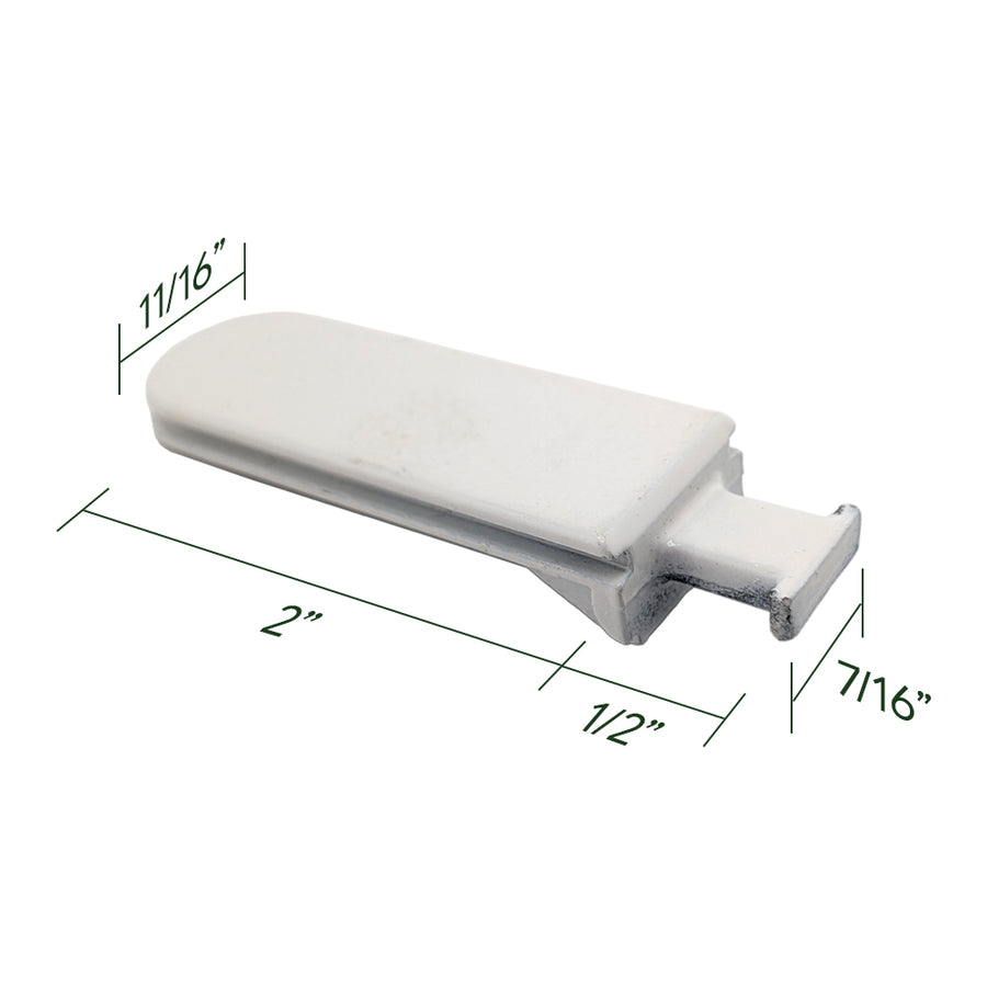 Slide on Pivot Bar - White - Slide on Pivot Bar - White
