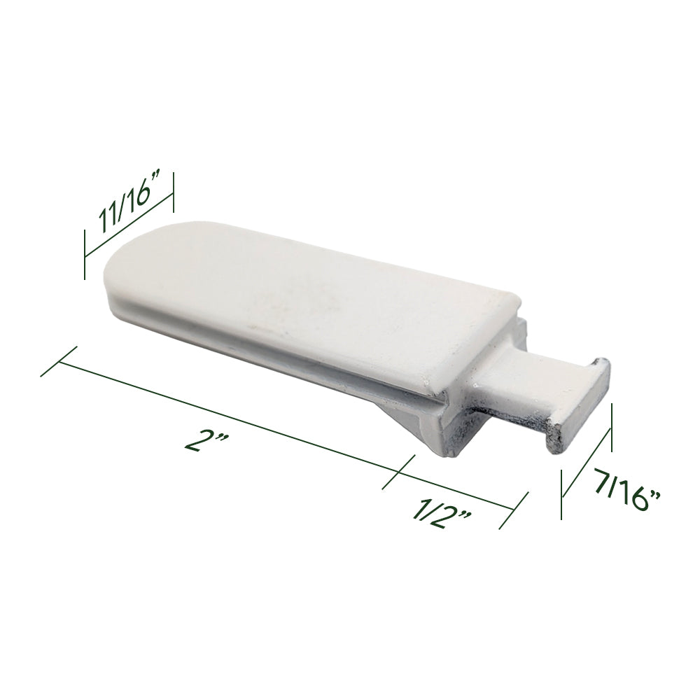 Slide on Pivot Bar - White - Slide on Pivot Bar - White