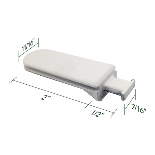 Slide on Pivot Bar - White - Slide on Pivot Bar - White