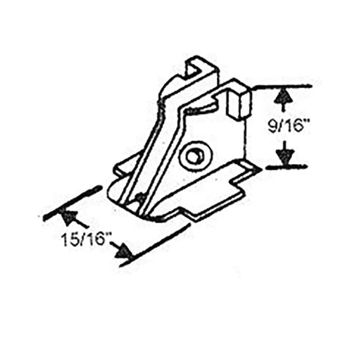 Sash Carrier Shoe - 15/16