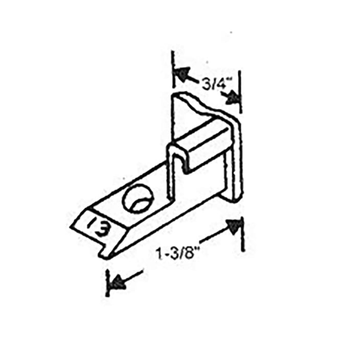Top Sash Guide / Cam, Air Master, Left and Right Set - Top Sash Guide / Cam, Air Master, Left and Right Set