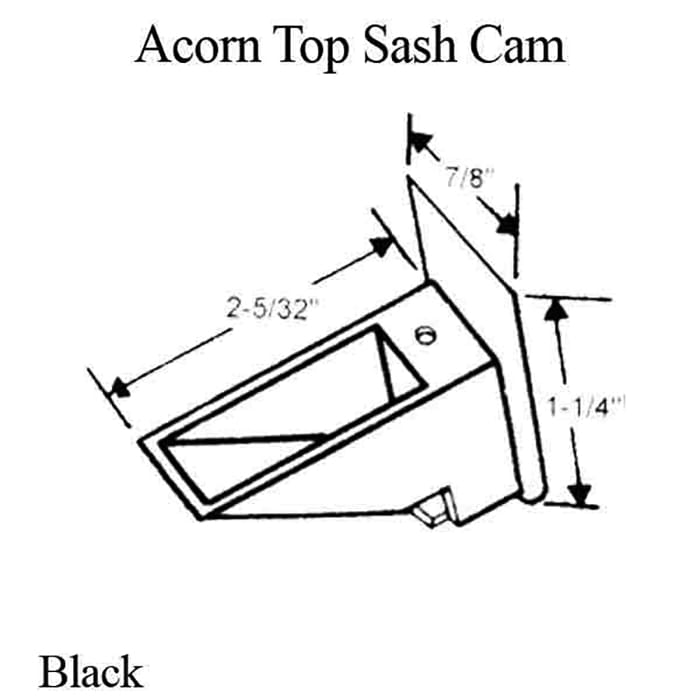 Acorn Top Sash Cam - Black - Acorn Top Sash Cam - Black