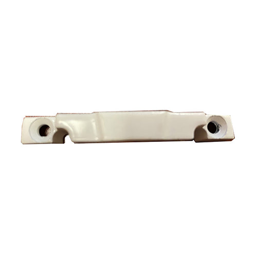 Hung and Sliding Face Mounted Window Keeper, 2-1/4 Screws - White - Hung and Sliding Face Mounted Window Keeper, 2-1/4 Screws - White