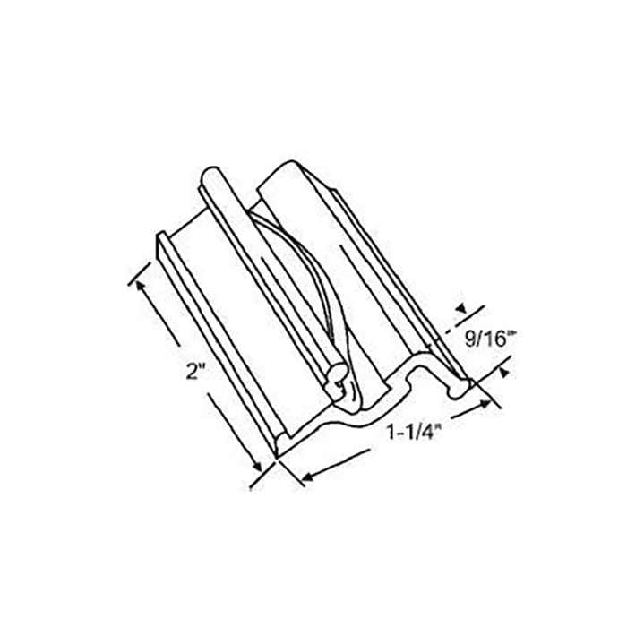 Sliding Window Handle, Pull Latch - White - Sliding Window Handle, Pull Latch - White