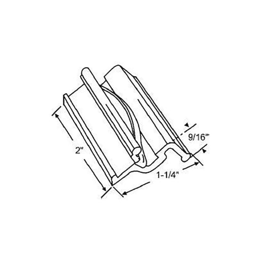 Sliding Window Handle, Pull Latch - White - Sliding Window Handle, Pull Latch - White