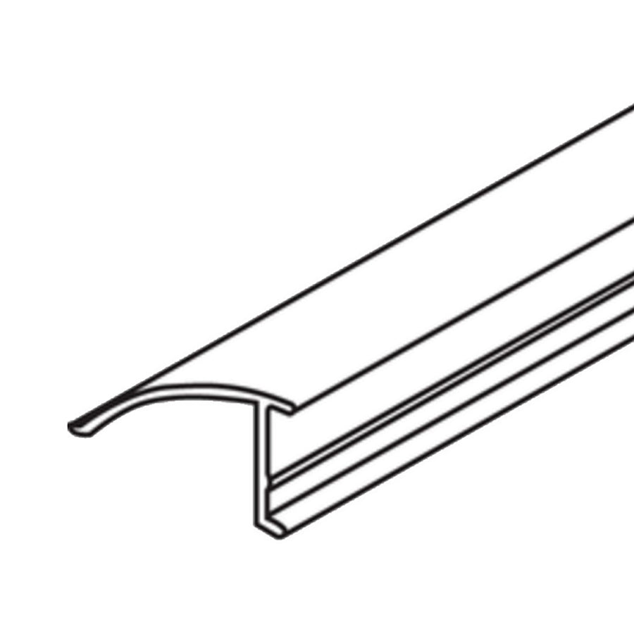 Vinyl Glazing Bead, 2 line, base 7/16