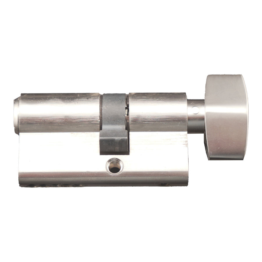 56.5mm Kwikset 24.5/32 Off Center 360 Euro Profile Cylinder with Thumbturn - 56.5mm Kwikset 24.5/32 Off Center 360 Euro Profile Cylinder with Thumbturn