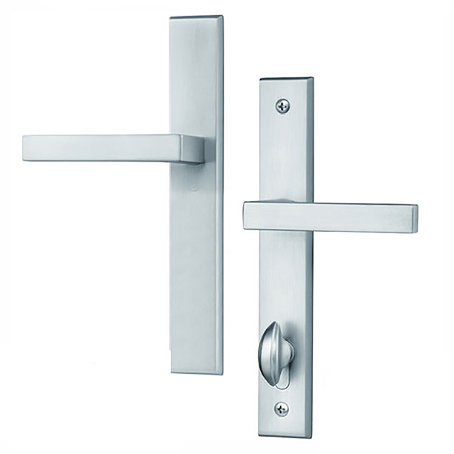 Contemporary Active Non-Keyed Multipoint Lock Door Handle Set - Contemporary Active Non-Keyed Multipoint Lock Door Handle Set