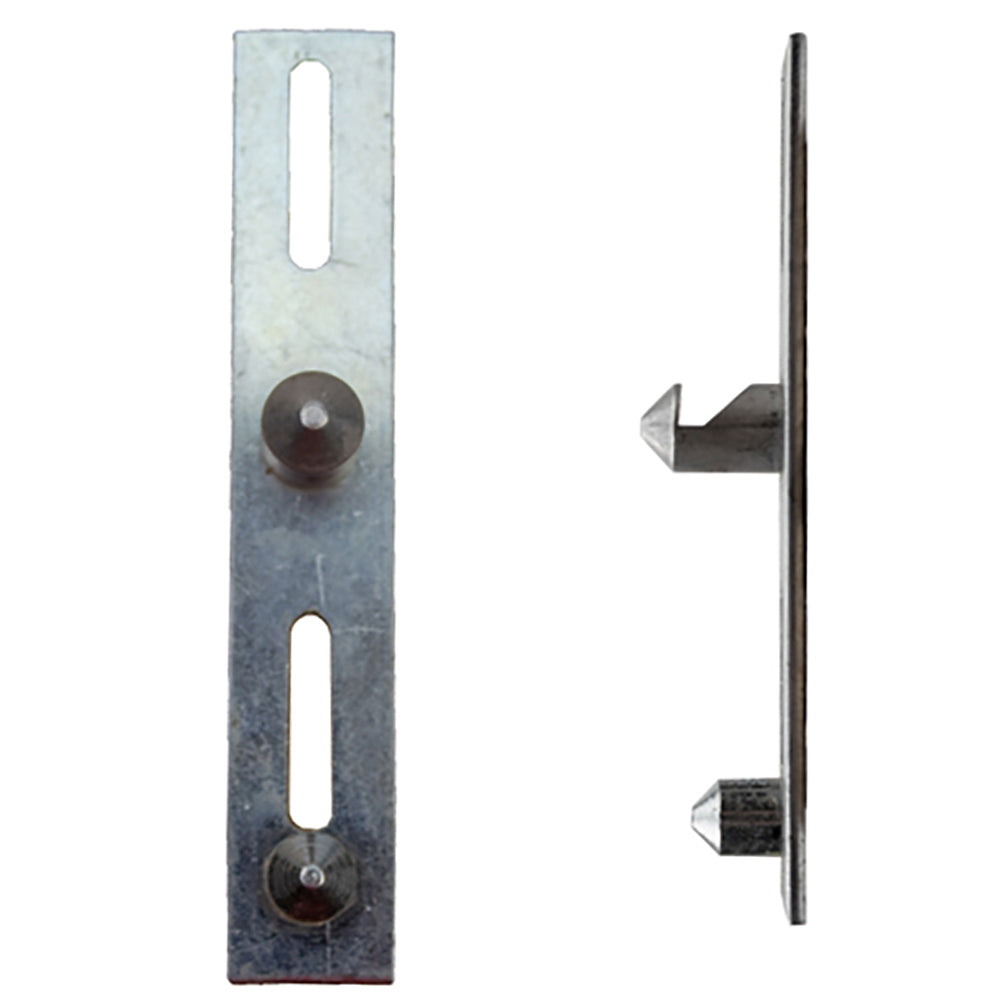 Diecast Horizontal Keeper for Sliding Patio Door, Zinc Diecast - Diecast Horizontal Keeper for Sliding Patio Door, Zinc Diecast