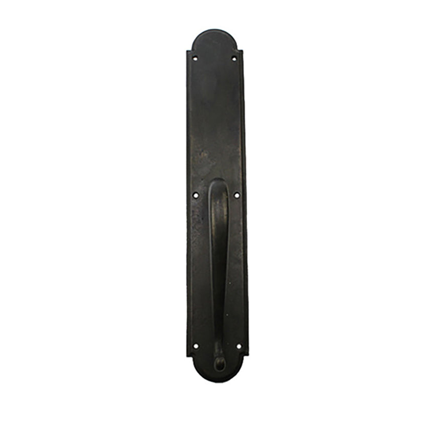 Ashley Norton Chester Full Dummy Exterior Door Handle Left Hand Bronze Door Pull - Ashley Norton Chester Full Dummy Exterior Door Handle Left Hand Bronze Door Pull