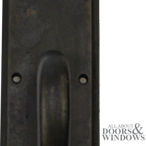 Ashley Norton Chester Full Dummy Exterior Door Handle Left Hand Bronze Door Pull - Ashley Norton Chester Full Dummy Exterior Door Handle Left Hand Bronze Door Pull