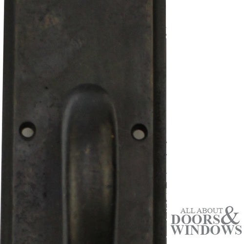 Ashley Norton Chester Full Dummy Exterior Door Handle Left Hand Bronze Door Pull - Ashley Norton Chester Full Dummy Exterior Door Handle Left Hand Bronze Door Pull