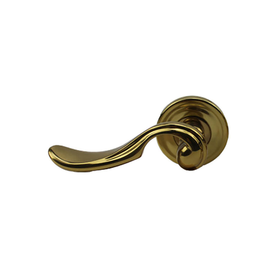 Ashley Norton Chesterfield Dummy Lever, Right Handed - Polished Brass - Ashley Norton Chesterfield Dummy Lever, Right Handed - Polished Brass