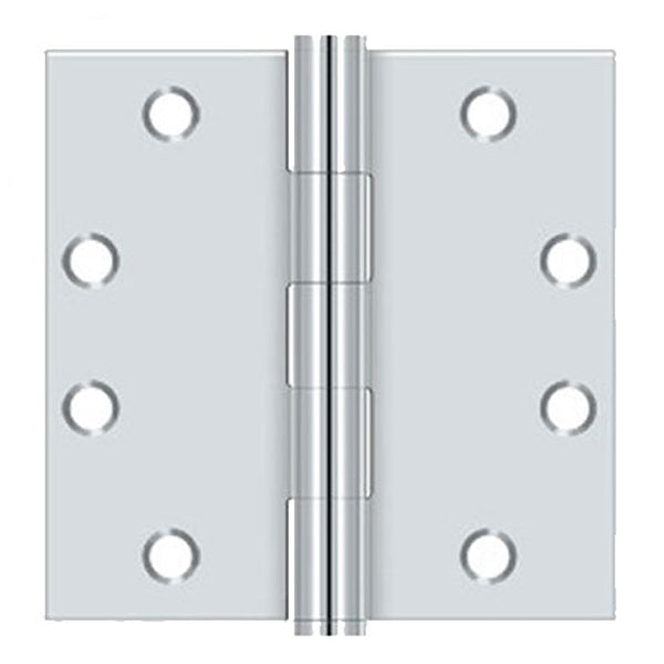 4.5 x 4.5  Square Corner Steel Hinge, Heavy Duty - 4.5 x 4.5  Square Corner Steel Hinge, Heavy Duty