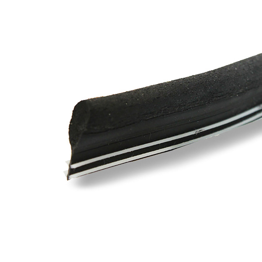 Truth TPE Foam-Filled Window Bulb Kerf Slot Slash Weatherstrip, .125