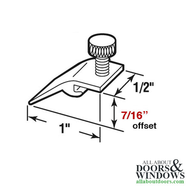 Storm Door Panel Turn Button 1 Inch 8 Pack - Storm Door Panel Turn Button 1 Inch 8 Pack