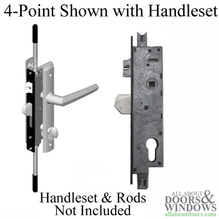 Interlock Lever Compression 24mm 2-4-Point Lock, 40/85, 1/2
