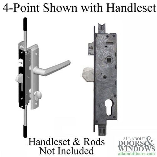 Interlock Lever Compression 24mm 2-4-Point Lock, 40/85, 1/2