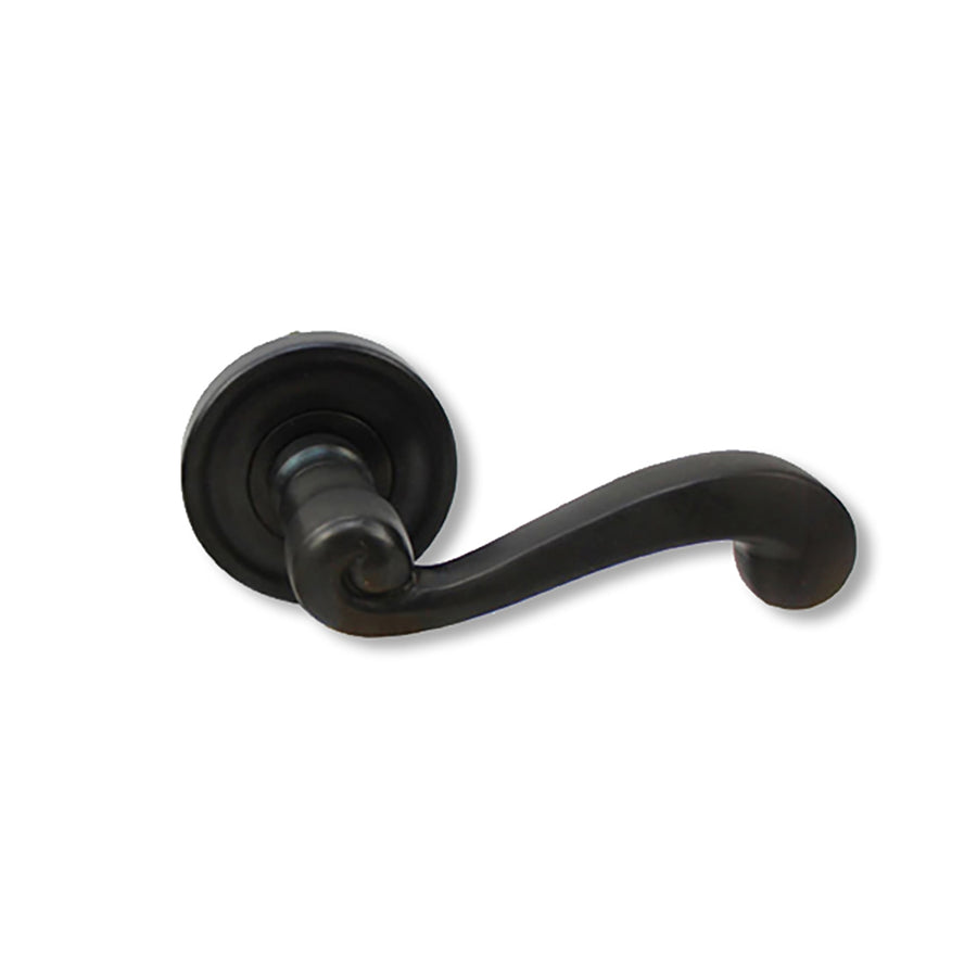 Ashley Norton Chiltern Single Dummy Lever with Rose, Right Handed - Dark Oil Rubbed Bronze - Ashley Norton Chiltern Single Dummy Lever with Rose, Right Handed - Dark Oil Rubbed Bronze