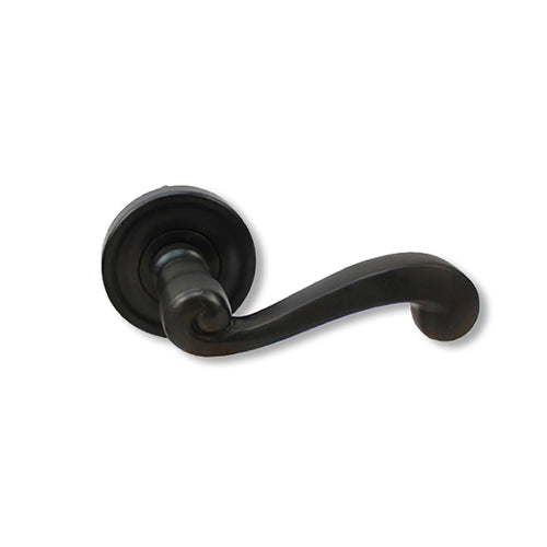 Ashley Norton Chiltern Single Dummy Lever with Rose, Right Handed - Dark Oil Rubbed Bronze - Ashley Norton Chiltern Single Dummy Lever with Rose, Right Handed - Dark Oil Rubbed Bronze