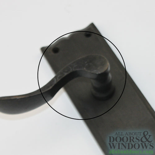 Ashley Norton Chester Dummy Lever, Right Hand, with SE Escutcheon - Dark Oil Rubbed Bronze - Ashley Norton Chester Dummy Lever, Right Hand, with SE Escutcheon - Dark Oil Rubbed Bronze