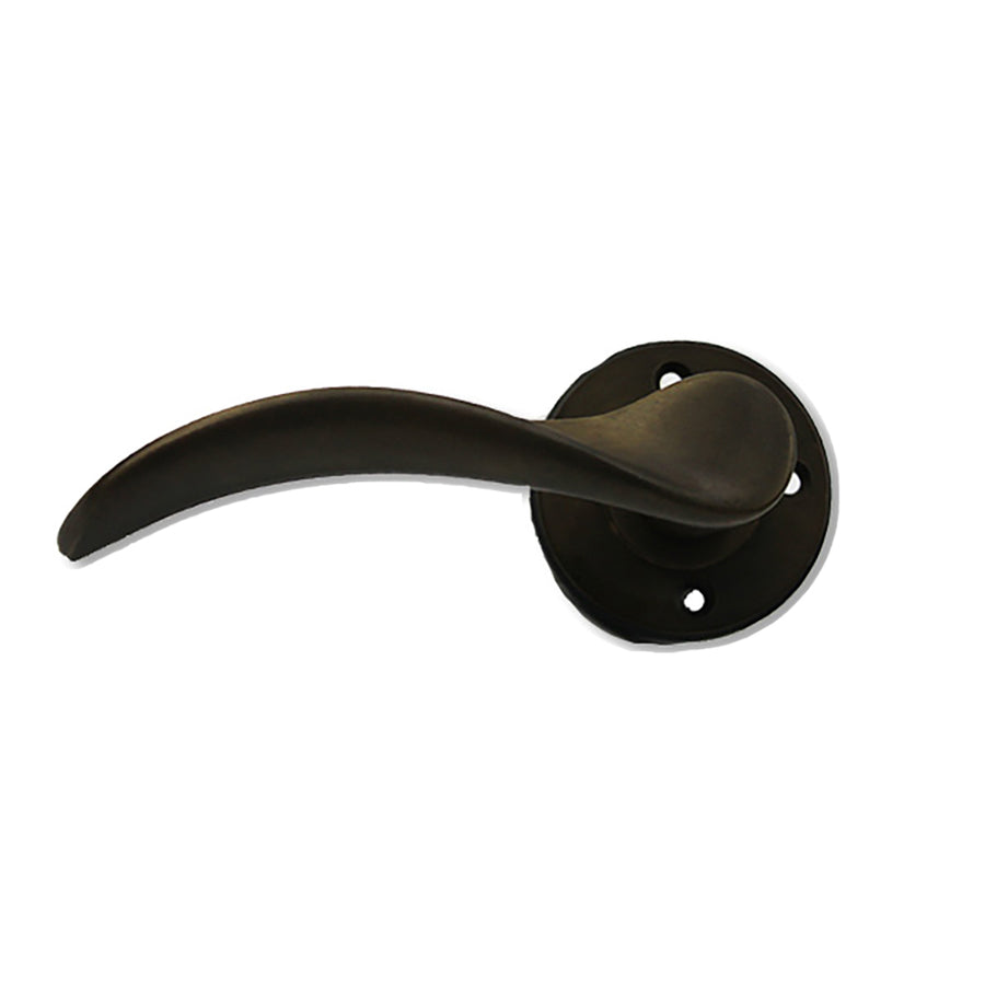 Ashley Norton Vallea Dummy Lever, Right Handed - Light Oil Rubbed Bronze - Ashley Norton Vallea Dummy Lever, Right Handed - Light Oil Rubbed Bronze