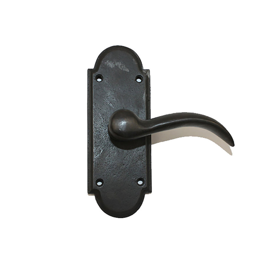 Ashley Norton Churchill Dummy Lever, Right Handed, with SR Escutcheon - Dark Bronze - Ashley Norton Churchill Dummy Lever, Right Handed, with SR Escutcheon - Dark Bronze
