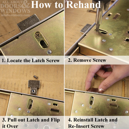 Rockwell Sentry Multi point lock, 5-1/2 x 2-3/8 bs Tongue Version 8-0  Steel - Painted Silver - Rockwell Sentry Multi point lock, 5-1/2 x 2-3/8 bs Tongue Version 8-0  Steel - Painted Silver
