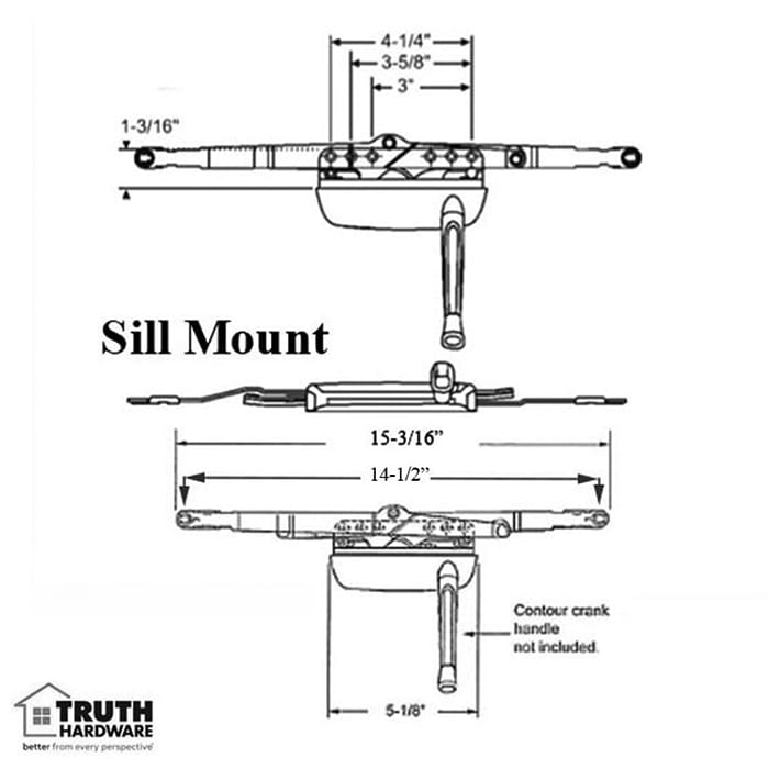 Truth Maxim 51.00 Awning Window 14-1/2
