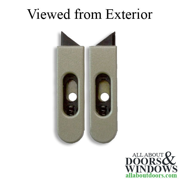 Weather Shield Metal Tilt Latch Upper Sash 45° Latch Left & Right - Weather Shield Metal Tilt Latch Upper Sash 45° Latch Left & Right