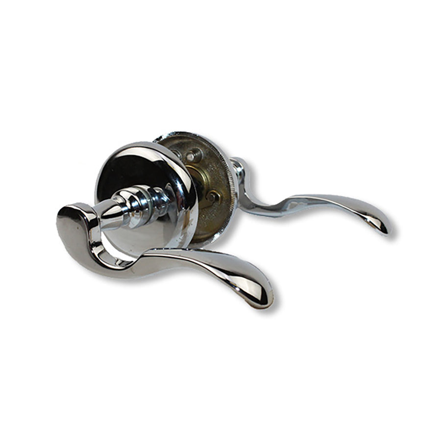 Ashley Norton - Chester (2000) Passage Lever Set, Right Handed - Polished Chrome - Ashley Norton - Chester (2000) Passage Lever Set, Right Handed - Polished Chrome