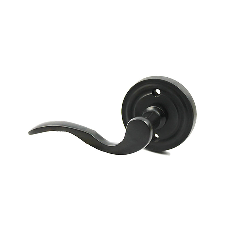 Ashley Norton Chester Single Dummy Lever, Left Hand, with Traditional Rose - Dark Oil Rubbed Bronze - Ashley Norton Chester Single Dummy Lever, Left Hand, with Traditional Rose - Dark Oil Rubbed Bronze