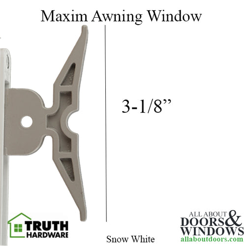 Truth Maxim Sash Lock – Non-Handed – Awning Window Hardware - Truth Maxim Sash Lock – Non-Handed – Awning Window Hardware