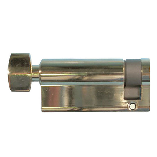 53/10 Profile Cylinder 63mm - Dummy, No Key - Brass