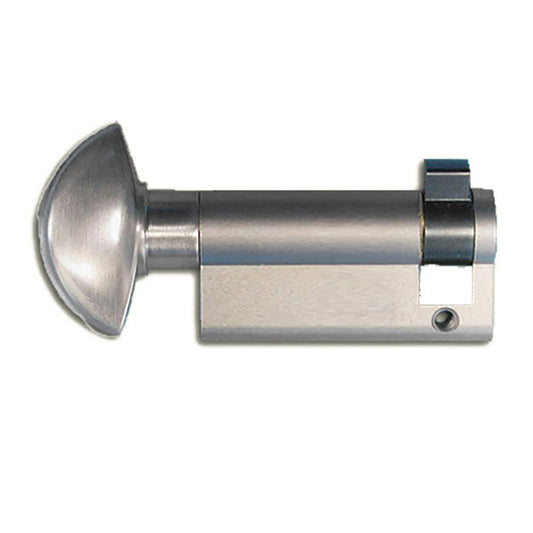HOPPE Inactive Non-Keyed Profilde Cylinder Satin Nickel