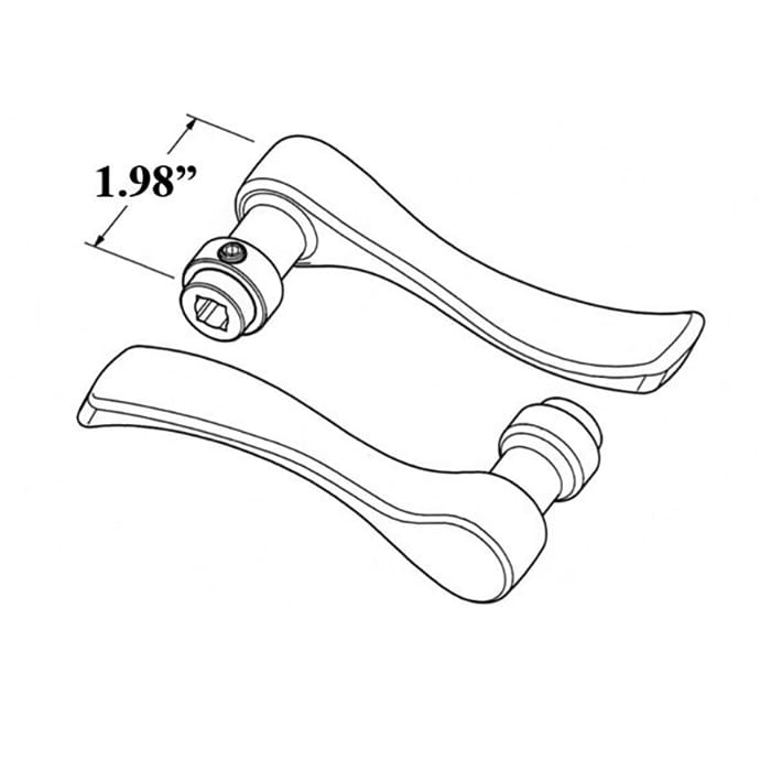 Expressions Levers only, Short 1.98