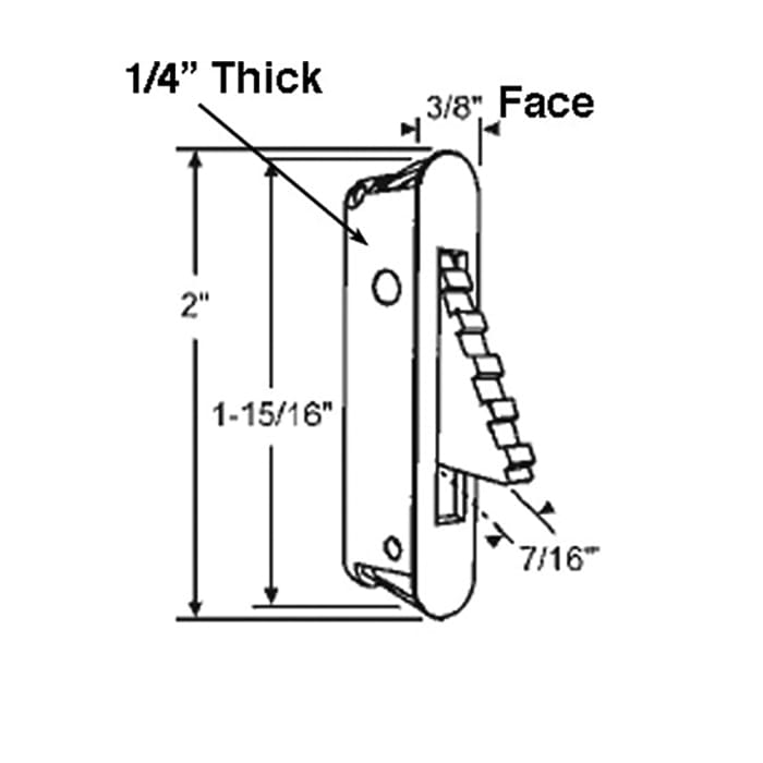 Vent Stop Latch / safety night lock, Vinyl Window - Vent Stop Latch / safety night lock, Vinyl Window