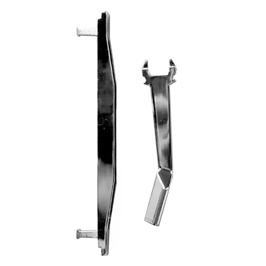 Roto Casement Window Handle and Escutcheon, Zinc, Right Hand