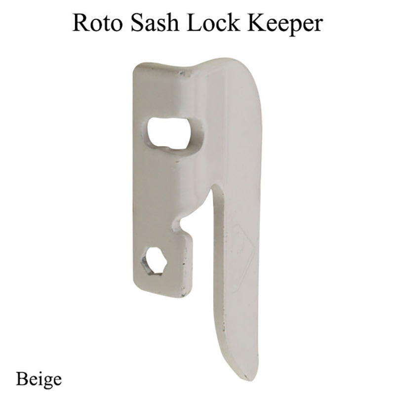 Roto Casement Sash Lock Hook, G5 Flange Striker, RH CRS - Roto Casement Sash Lock Hook, G5 Flange Striker, RH CRS