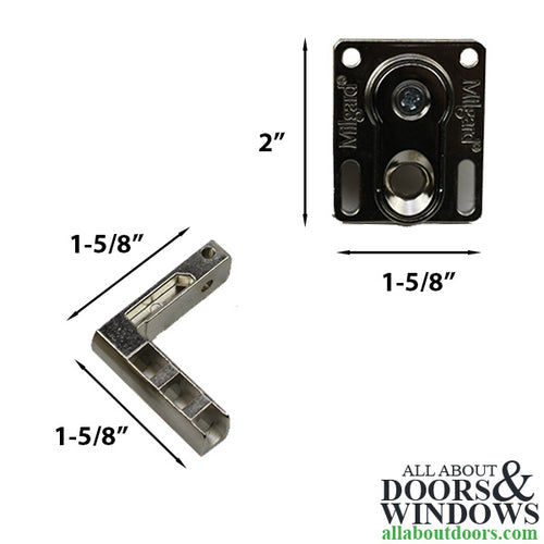 Milgard Multipoint Head & Sill Strike Kit - Milgard Multipoint Head & Sill Strike Kit