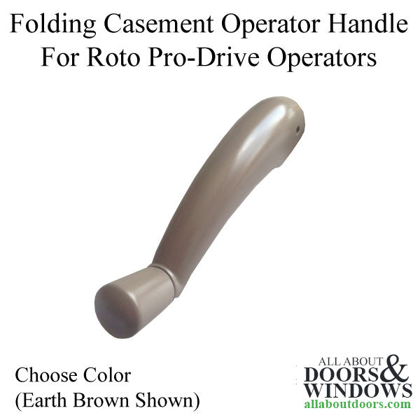 Roto Pro Drive crank handle, Folding, Operators - Choose Color - Roto Pro Drive crank handle, Folding, Operators - Choose Color