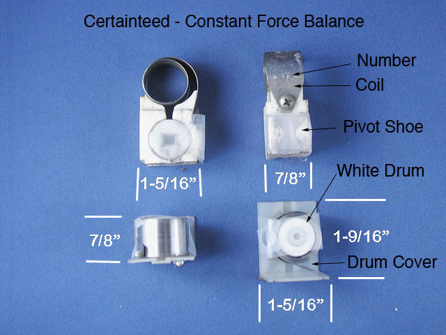 Constant Force Balance System, Single Coil - Choose Weight - Constant Force Balance System, Single Coil - Choose Weight