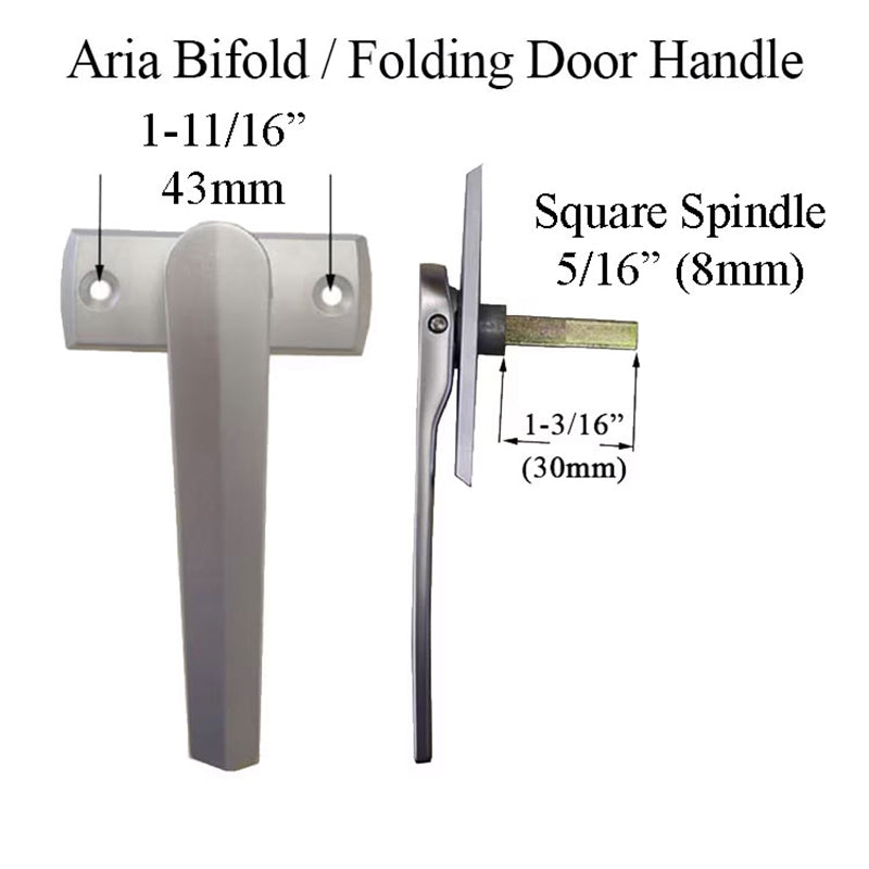 Bifold Door Handle, Standard ARIA - Bifold Door Handle, Standard ARIA