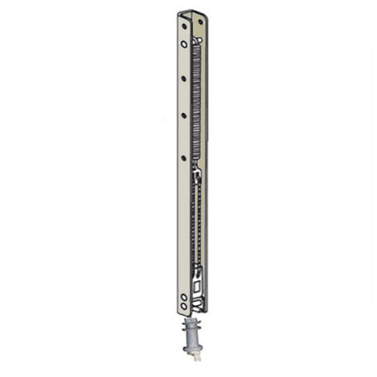 736 Custom Channel Balance for Tilt Windows, Beige, 9/16 x 9/16 Sizes 10-45, A-I