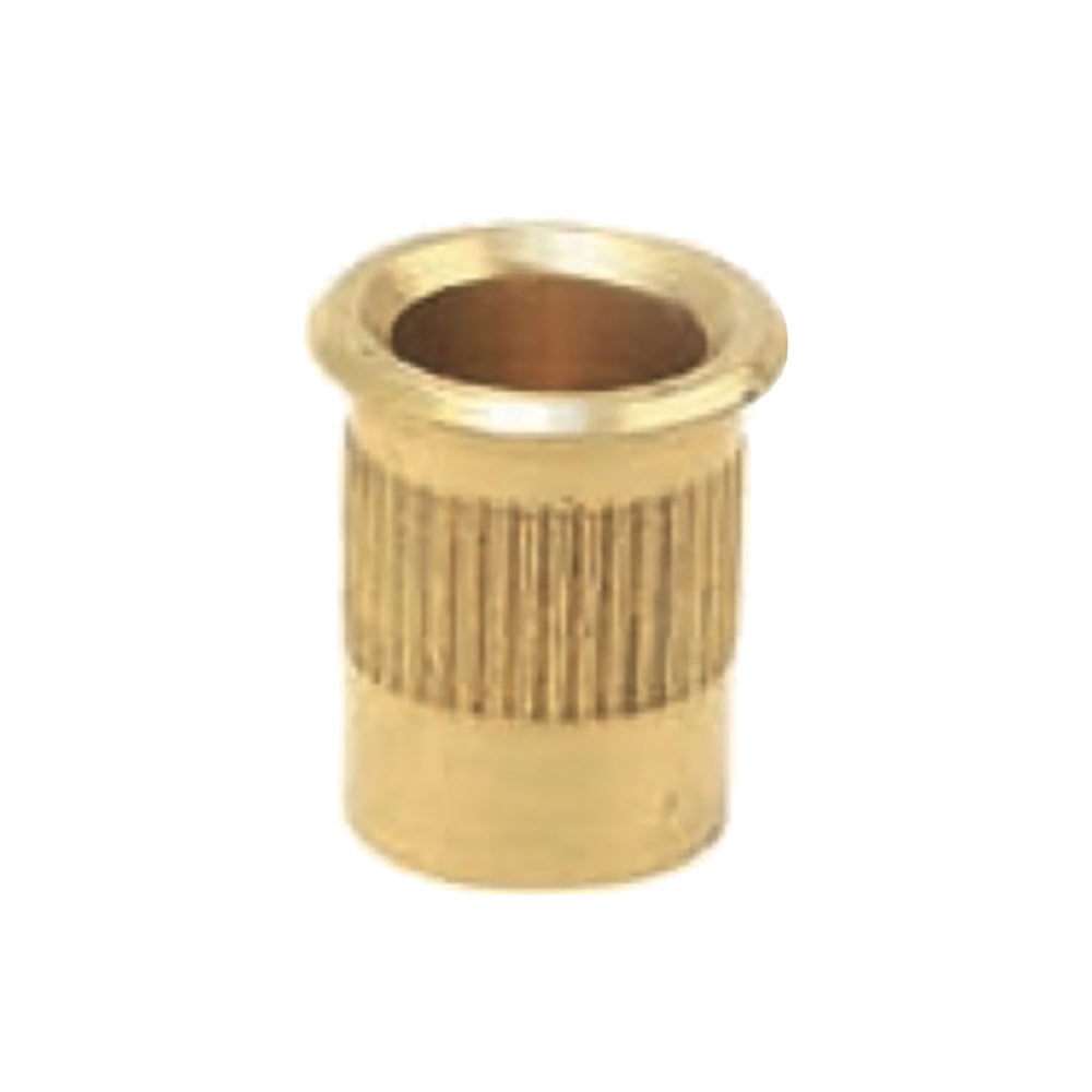 Thimble / Socket Strike for Shootbolt, 10mm - Brass - Thimble / Socket Strike for Shootbolt, 10mm - Brass