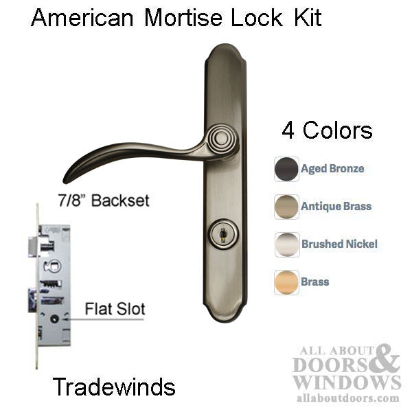 Larson Replacement Storm Door Kits with Trim & Mortise Lock - Larson Replacement Storm Door Kits with Trim & Mortise Lock