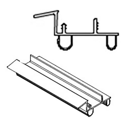 Integrity Hinged Door Sweep, Secondary 2-6 Door  LH