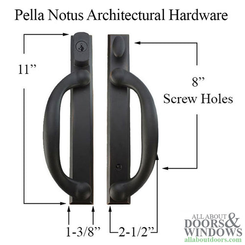Notus Architectural Hardware, Rustic Collection, Keyed - Notus Architectural Hardware, Rustic Collection, Keyed