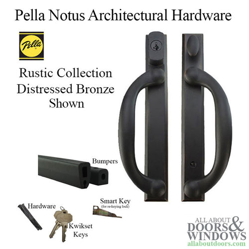 Notus Architectural Hardware, Rustic Collection, Keyed - Notus Architectural Hardware, Rustic Collection, Keyed