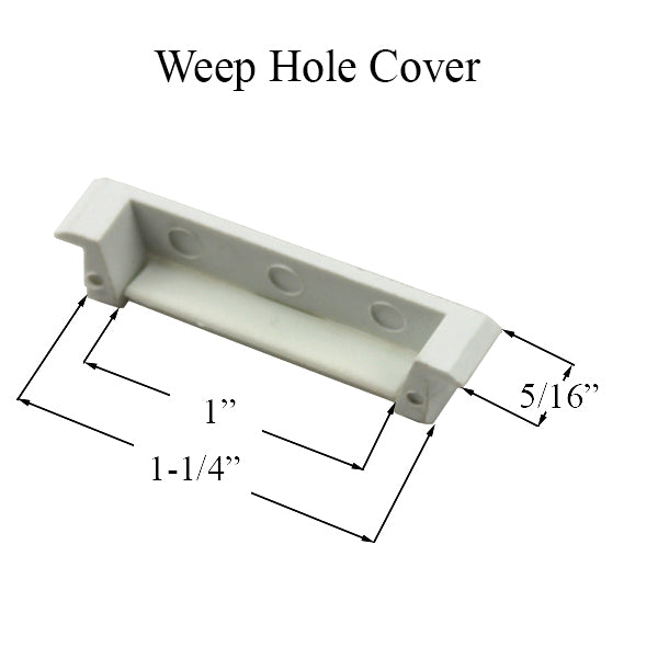 Weep Hole Cover - Choose Color - Weep Hole Cover - Choose Color